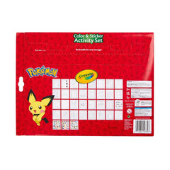 Crayola Pokemon Color & Sticker Activity Set: Creative Coloring Book for Kids with Markers & Stickers, 32 Pages
