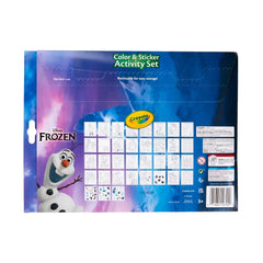 Crayola Frozen Color & Sticker Activity Set: Creative Coloring Book with Stickers & Markers for Kids 3+