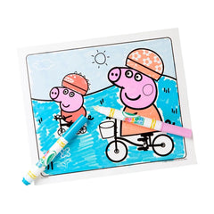 Crayola Color Wonder Peppa Pig Coloring Pages Set: Mess Free Coloring Book for Kids, Non-Toxic, Includes Markers & 18 Pages