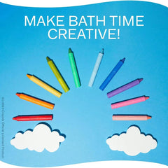 Crayola Bath-time Crayons - 2pk/10 each: Basic Cleansing, Gluten-Free, Vegan, Whole Body Application