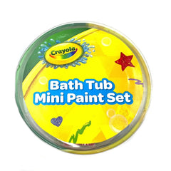 Crayola Multipack Mini-Bath Paint Set: Educational Focus, Creativity, Bath Toys, 9 Pieces