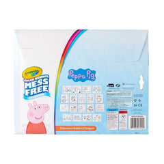 Crayola Color Wonder Peppa Pig Coloring Pages Set: Mess Free Coloring Book for Kids, Non-Toxic, Includes Markers & 18 Pages