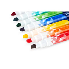 Crayola 12ct Doodle & Draw Dual Ended Markers, 24 Colors, Brush & Chisel Tip, Teacher Essentials, Adult Coloring Supplies, Ages 3+