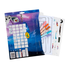 Crayola Frozen Color & Sticker Activity Set: Creative Coloring Book with Stickers & Markers for Kids 3+