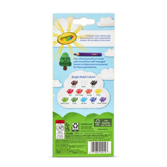 Crayola 12ct Pre-Sharpened Colored Pencils,  Kids School Supplies, Art Classroom Must Haves for Teachers, Coloring Gift Ages 5+