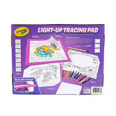 Crayola Light Up Tracing Pad Pink: Creative Drawing Kit for Kids, Includes Colored Pencils & Paper, Toys for Ages 6-8