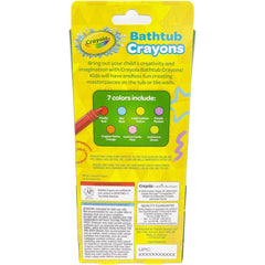 Crayola Bath-time Crayons - 2pk/10 each: Basic Cleansing, Gluten-Free, Vegan, Whole Body Application
