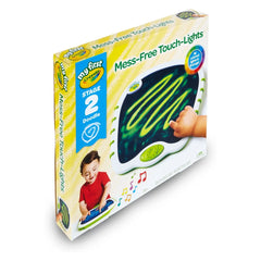 Crayola Mess Free Touch Lights Stage 2: Toddler Doodle Board, Mess-Free Coloring, Creative Activity, Ages 2+
